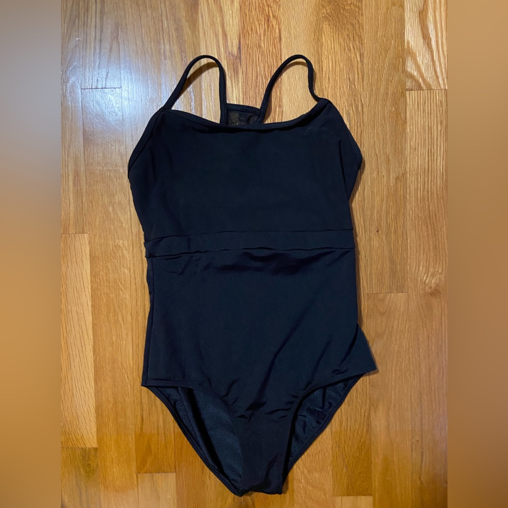 Black Racerback Leotard / Bodysuit